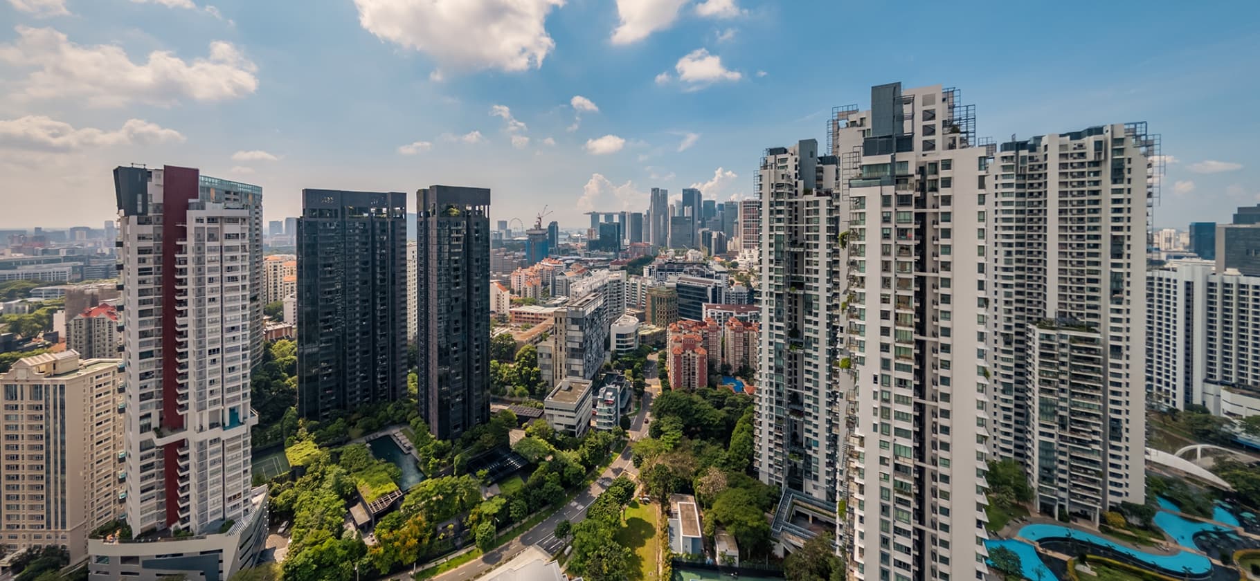 District 9 City Skyline Views